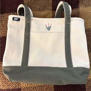 Medium Land’s End Zipper top Tote Bag